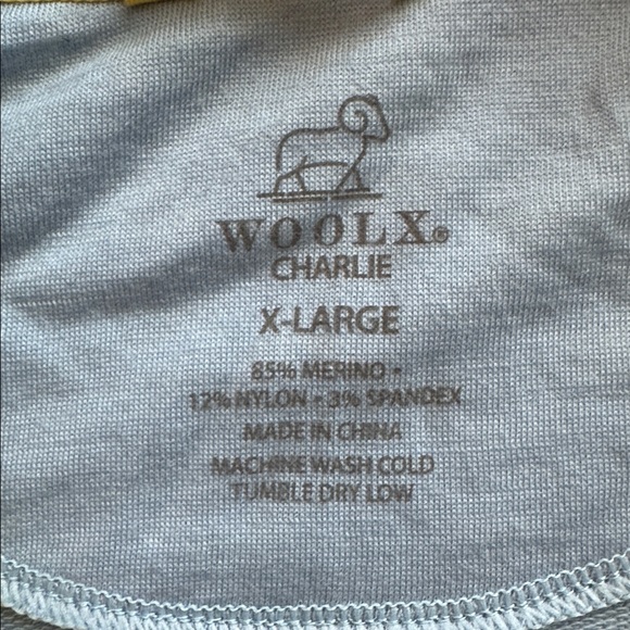 XL EUC Woolx Charlie Navy/Winter Bloom Sweatshirt - Picture 3 of 9